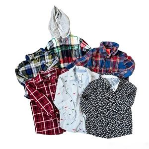 3T Button Up Long Sleeve shirt lot